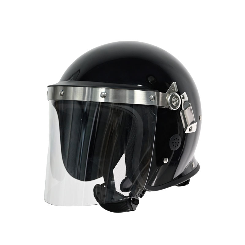 What Are the Key Features of a Riot Police Helmet with Face Shield
